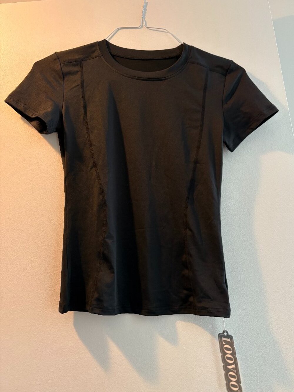 3 Amazon Fitted Athletic Tshirts (loovoo brand)- new with tags!
